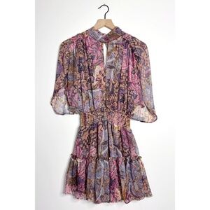 MISA Los Angeles Callas Dress in Augusta Batik